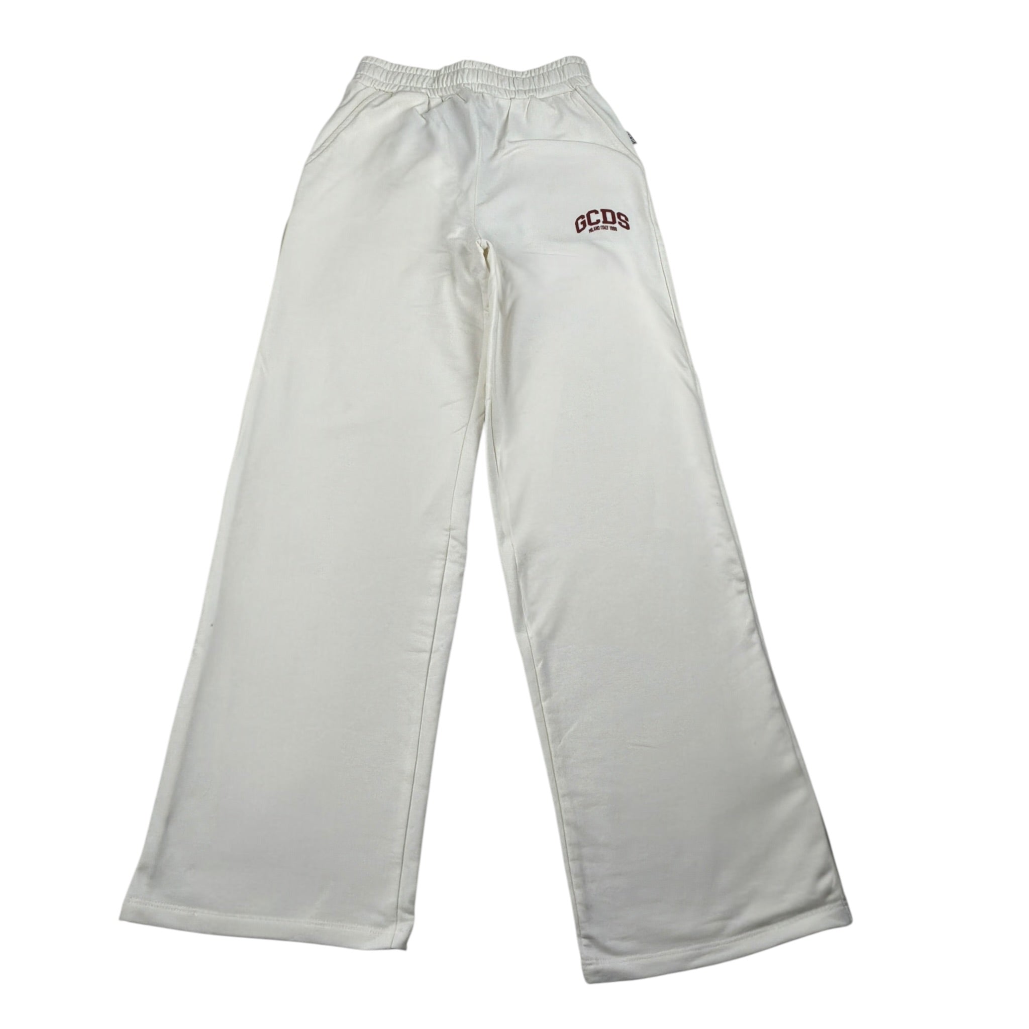 Gcds Pantalone Modello Tuta tinta unita Panna per Bambina B2KW3024BA5X PANNA GCDS 