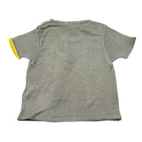 Gensami T-Shirt Girocollo tinta unita con Ricami Verde per Neonato GIR01 VERDE GENSAMI 