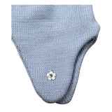 Gio Higuamy Cappello tinta unita con Pon Pon Azzurro per Bambino CT0223A AZZURRO GIO HIGUAMY 