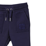 Givenchy Pantalone Tuta tinta unita Blu per Neonato H30461 BLU GIVENCHY 