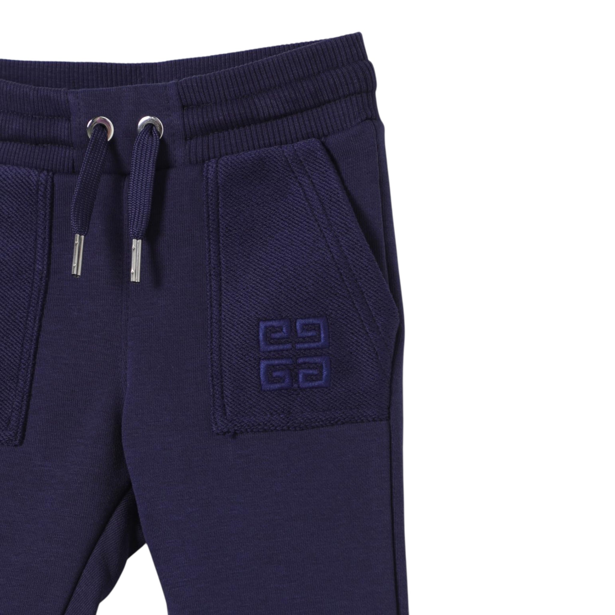 Givenchy Pantalone Tuta tinta unita Blu per Neonato H30461 BLU GIVENCHY 