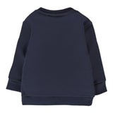 Givenchy Felpa Chiusa Girocollo tinta unita con Logo Blu per Neonato H30884 BLU GIVENCHY 