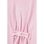 Givenchy Abito Manica Lunga tinta unita con Logo Rosa per Bambina H30998 ROSA GIVENCHY 