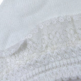Granlei Cappello tinta unita con Ricami Bianco per Neonata 2502604 BIANCO GRANLEI 