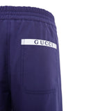 Gucci Pantalone tinta unita con Elastico In Vita Blu per Bambino 824845 BLU GUCCI 