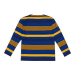 Gucci Shirt Girocollo Fantasia A Righe Blu per Bambino 825256 BLU GUCCI 