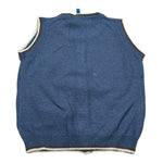 Guess Gilet tinta unita In Maglia Azzurro per Neonato 286201 AZZURRO GUESS 