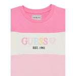 Guess Abito Manica Lunga Multicolor con Culotte Multicolor per Neonata A5YK01KA6R4X MULTICOLOR GUESS 
