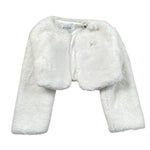 Guess Pelliccia Coprispalle tinta unita con Bottoni Bianco per Neonata A84N00WASN0 BIANCO GUESS 