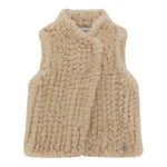 Guess Gilet tinta unita Beige per Bambina GLTGU BEIGE GUESS 