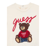 Guess Completo 2 Pezzi Felpa-Pantalone Bicolore Panna/Rosa per Neonata H5YI00KAX74 PANNA/ROSA GUESS 