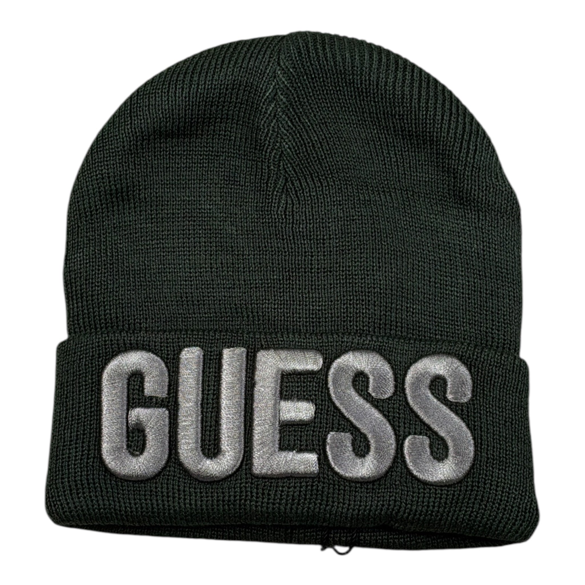 Guess Cappello tinta unita con Logo Verde per Neonata I0BZ02Z2QO0 VERDE GUESS 