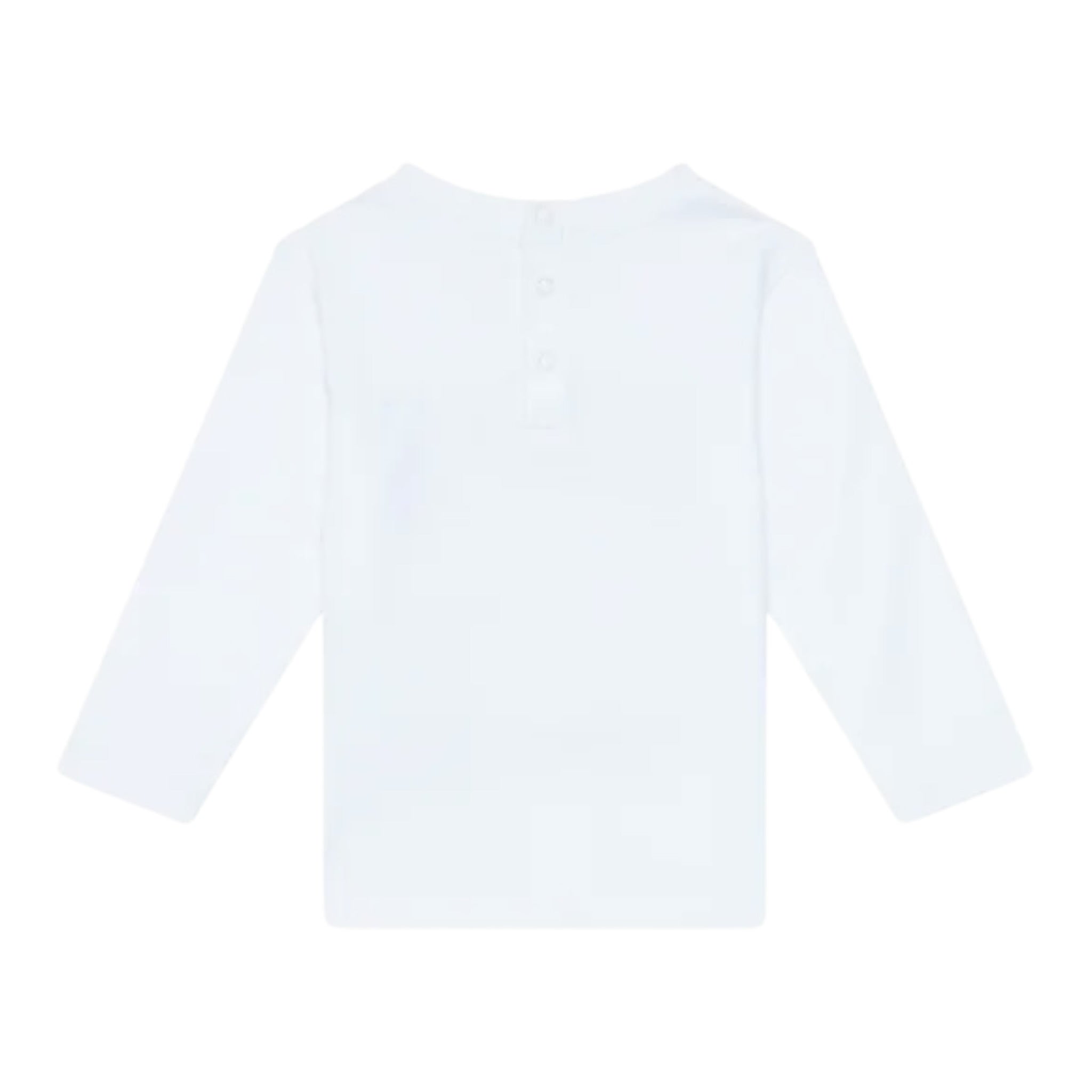 Guess Shirt tinta unita Girocollo con Stampa Bianco per Neonato I5BI00I3Z14 BIANCO GUESS 