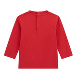 Guess Shirt tinta unita Girocollo con Stampa Rosso per Neonato I5BI00I3Z14X ROSSO GUESS 