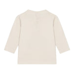 Guess Shirt tinta unita Girocollo con Stampa Beige per Neonato I5BI01L3Z14 BEIGE GUESS 