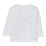 Guess Shirt tinta unita Girocollo con Stampa Bianco per Neonato I5YI00K8HM4 BIANCO GUESS 