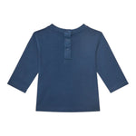 Guess Shirt tinta unita Girocollo con Stampa Blu per Neonato I5YI02K8HM4X BLU GUESS 