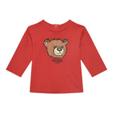 Guess Shirt tinta unita Girocollo con Stampa Rosso per Neonato I5YI02K8HM4XX ROSSO GUESS 