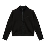 Guess Felpa con Zip tinta unita con Maniche In Contrasto Nero per Bambina J2YQ06KB3P2 NERO GUESS 
