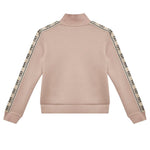 Guess Felpa con Zip tinta unita con Maniche In Contrasto Rosa per Bambina J2YQ06KB3P2 ROSA GUESS 