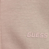 Guess Felpa con Zip tinta unita con Maniche In Contrasto Rosa per Bambina J2YQ06KB3P2 ROSA GUESS 