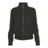 Guess Felpa con Zip tinta unita con Logo Nero per Bambina J2YW06KB3P2 NERO GUESS 
