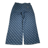 Guess Jeans tinta unita Modello A Palazzo con Logo Blu per Bambina J3BA10D45E0 BLU GUESS 