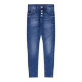 Guess Jeans tinta unita con Logo Blu per Bambina J3YA04D52Z0 BLU GUESS 