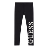 Guess Leggins tinta unita con Logo Nero per Bambina J3YB00KBSV0X NERO GUESS 