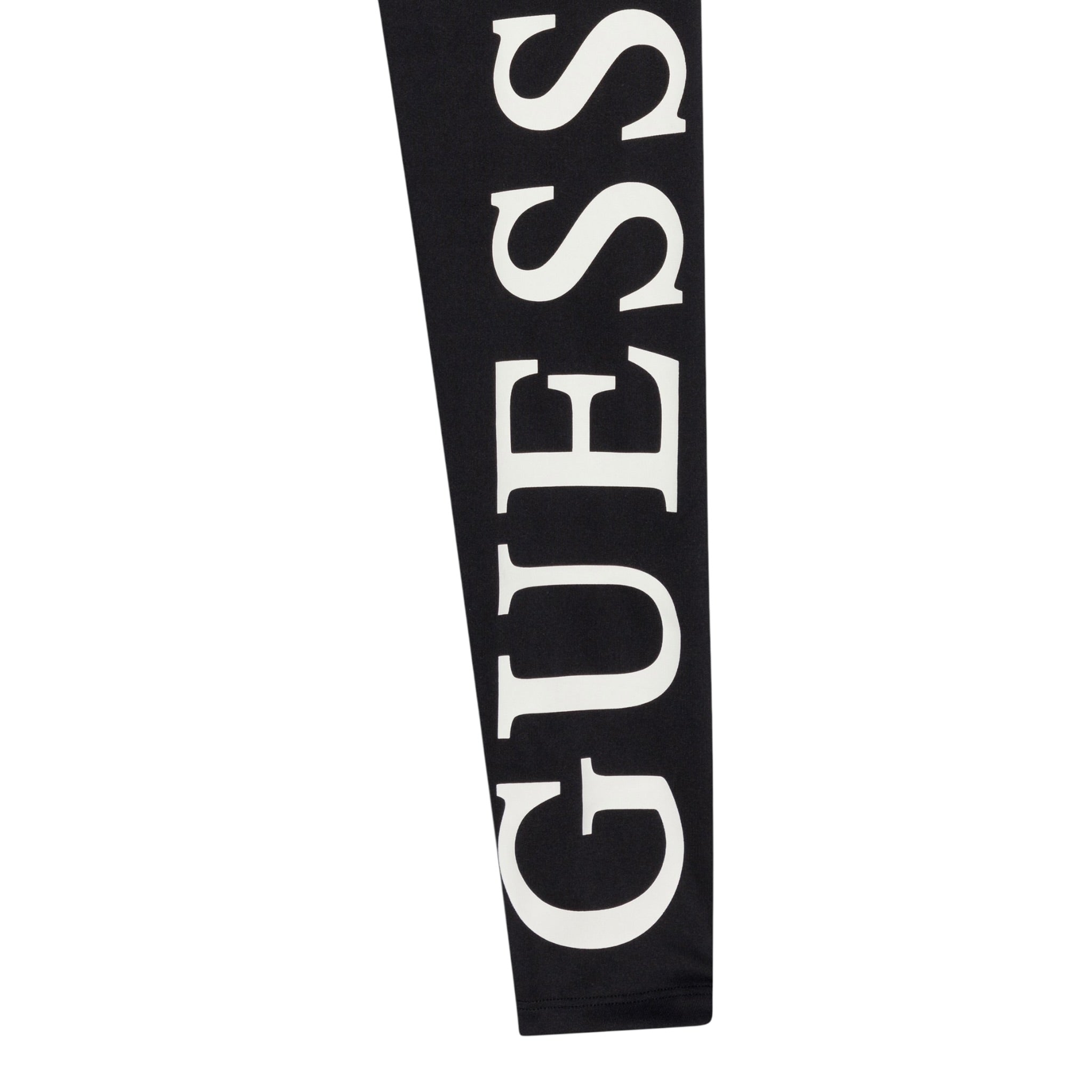 Guess Leggins tinta unita con Logo Nero per Bambina J3YB00KBSV0X NERO GUESS 