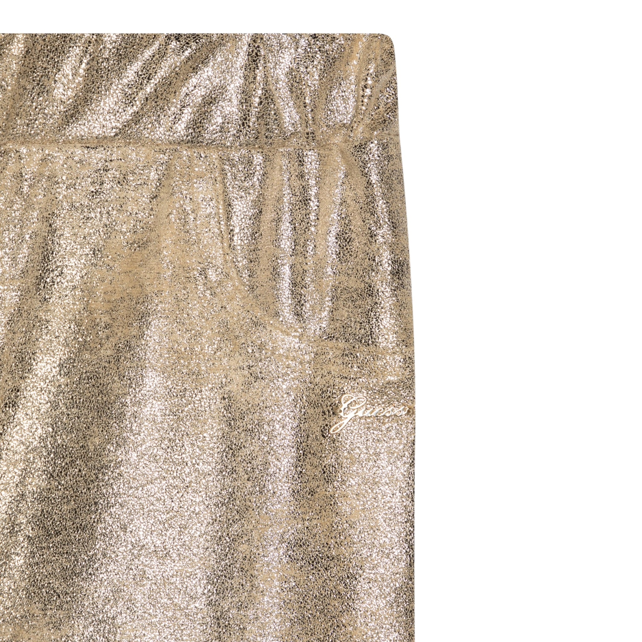 Guess Pantalone tinta unita Glitter Oro per Bambina J4BB02WE5T0 ORO GUESS 
