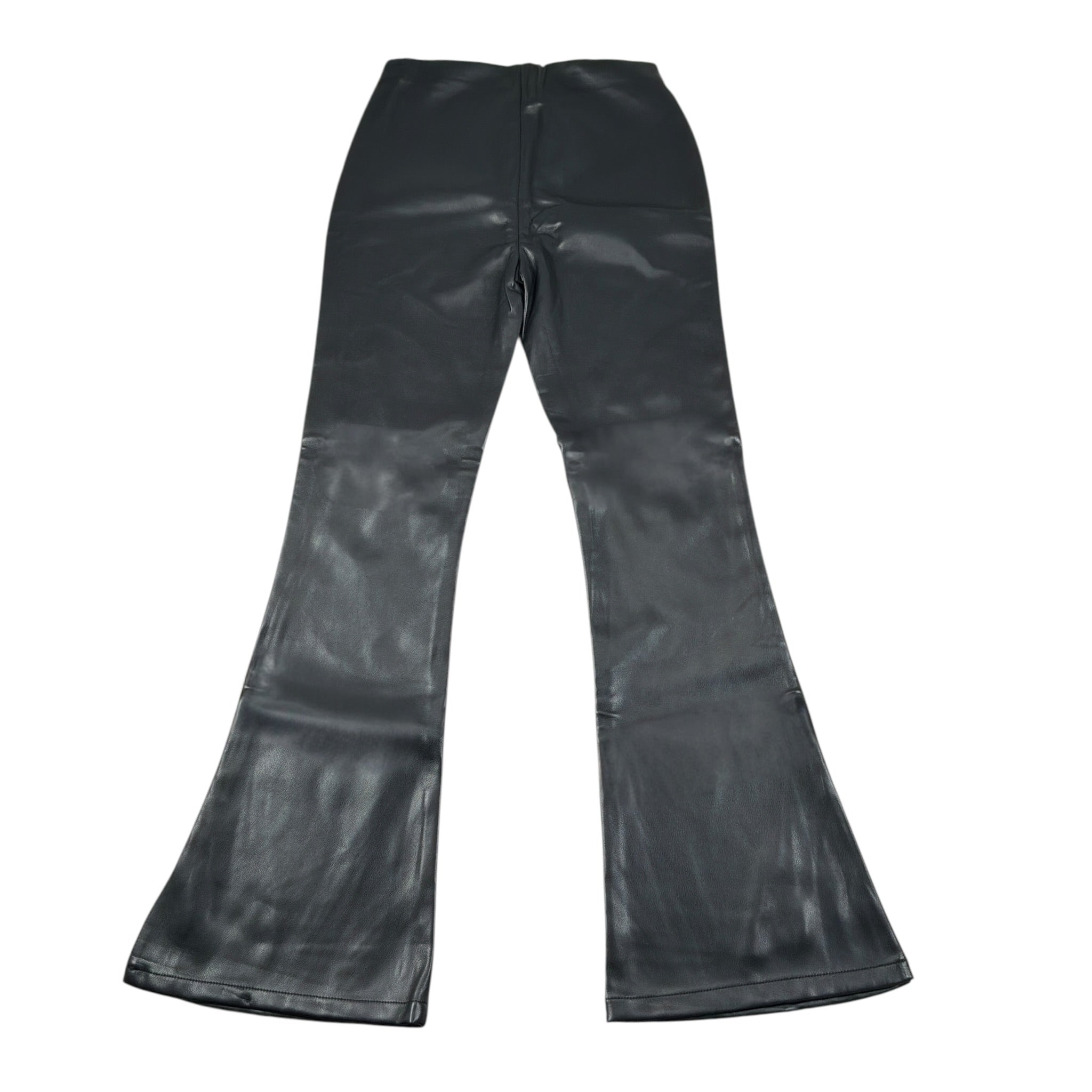 Guess Pantalone In Ecopelle tinta unita Modello Zampa Nero per Bambina J4BB04WE8D0 NERO GUESS 