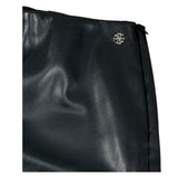 Guess Pantalone In Ecopelle tinta unita Modello Zampa Nero per Bambina J4BB04WE8D0 NERO GUESS 