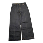 Guess Jeans tinta unita Modello A Palazzo Nero per Bambina J4BB07WFUL0 NERO GUESS 