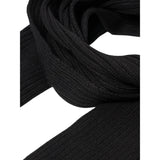 Guess Sciarpa tinta unita con Logo Nero per Bambina J4BZ02Z2QP0 NERO GUESS 