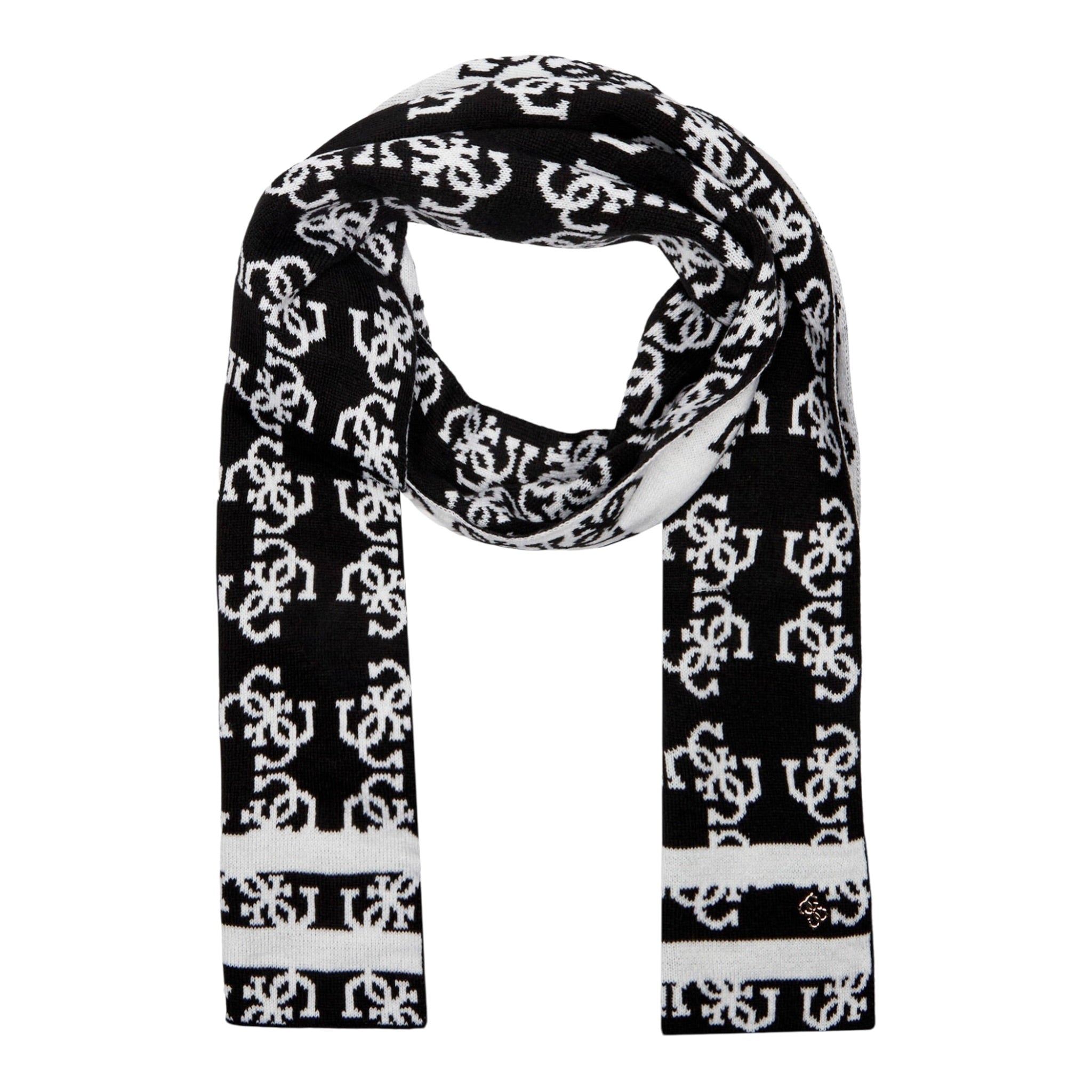 Guess Cappello tinta unita con Sciarpa Nero per Neonata J4BZ04Z3H40 NERO GUESS 