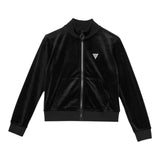 Guess Felpa tinta unita con Zip In Velluto Nero per Bambina J4RQ22K0232 NERO GUESS 