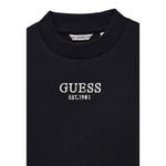 Guess Shirt tinta unita con Stampa Logo Nero per Bambina J4YI49KBZP4X NERO GUESS 