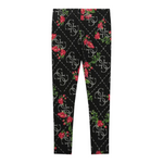 Guess Leggins tinta unita con Stampe Nero per Bambina J5BB05J1314 NERO GUESS 