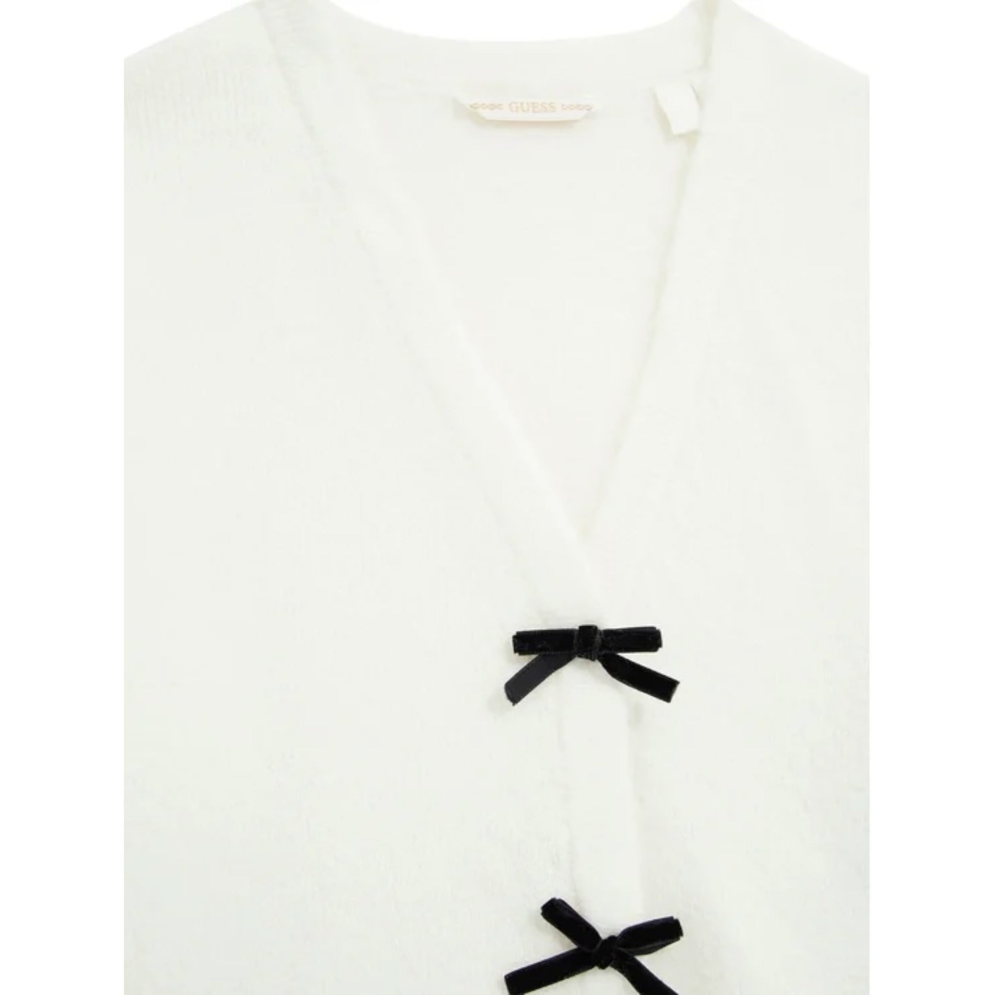 Guess Completo 2Pz Maglia-Gonna tinta unita con Fiocchi Bianco per Bambina J5BG00Z0970 BIANCO GUESS 