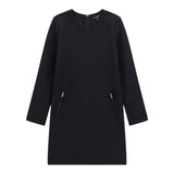 Guess Abito tinta unita Girocollo Nero per Bambina J5BK02K0742 NERO GUESS 
