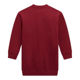 Guess Abito Felpa tinta unita con Brillantini Bordeaux per Bambina J5BK07KAV34 BORDEAUX GUESS 