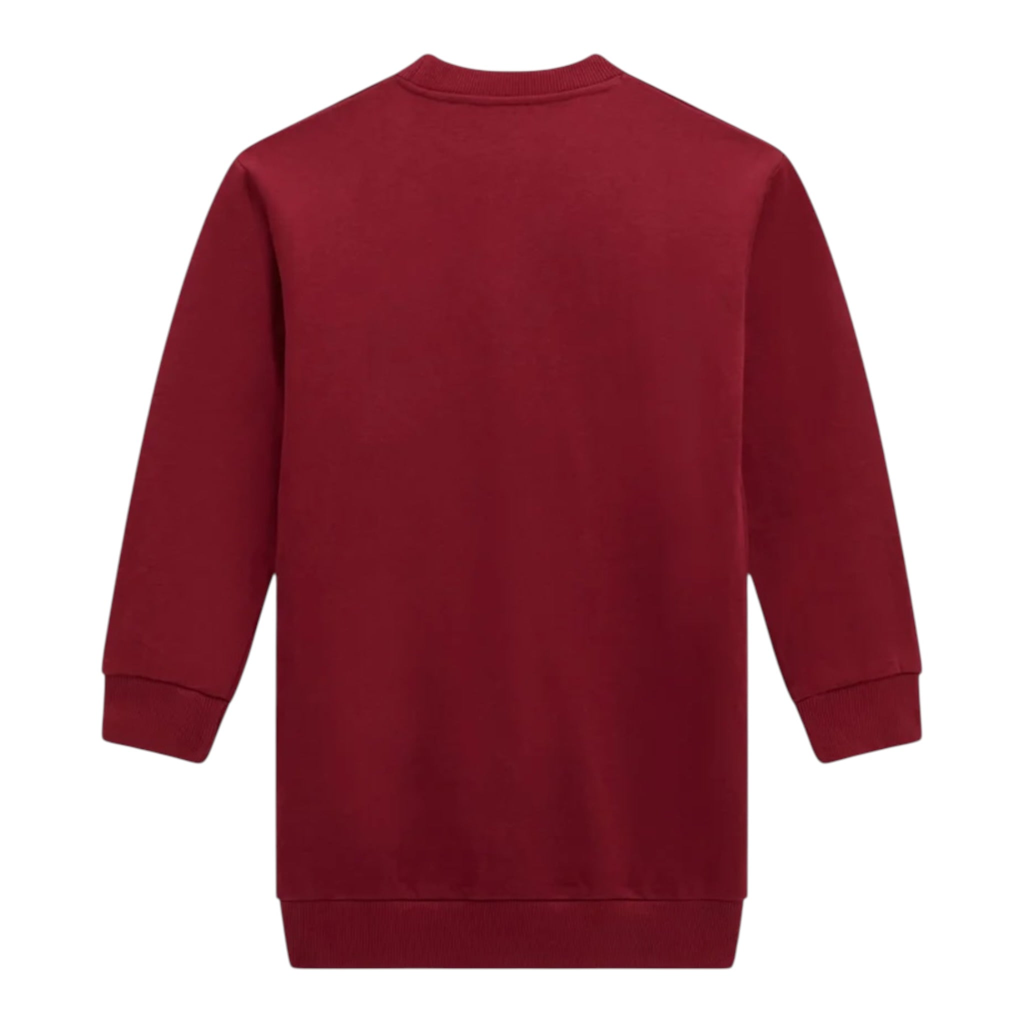 Guess Abito Felpa tinta unita con Brillantini Bordeaux per Bambina J5BK07KAV34 BORDEAUX GUESS 