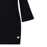 Guess Abito tinta unita con Zip Nero per Bambina J5BK27Z1320 NERO GUESS 