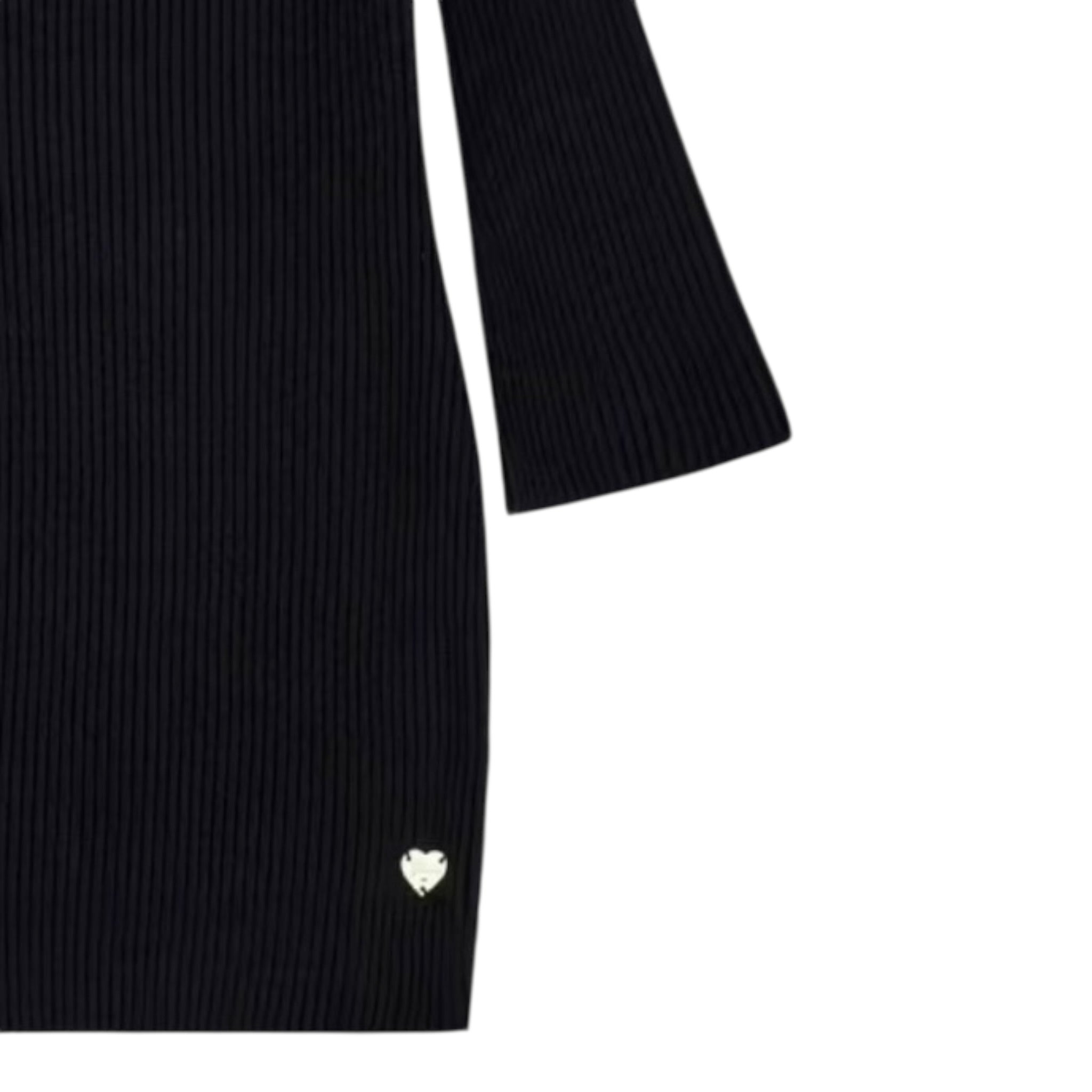 Guess Abito tinta unita con Zip Nero per Bambina J5BK27Z1320 NERO GUESS 