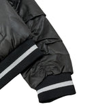 Guess Giubbino Bicolore Reversibile con Zip Nero/Argento per Bambina J5L00WF250 NERO/ARGENTO GUESS 