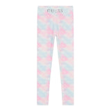 Guess Leggins Stapa Fantasia con Logo Multicolor per Bambina J5YB00MC01P MULTICOLOR GUESS 