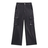 Guess Pantalone tinta unita Modello Palazzo In Ecopelle Nero per Bambina J5YB03WFV60 NERO GUESS 