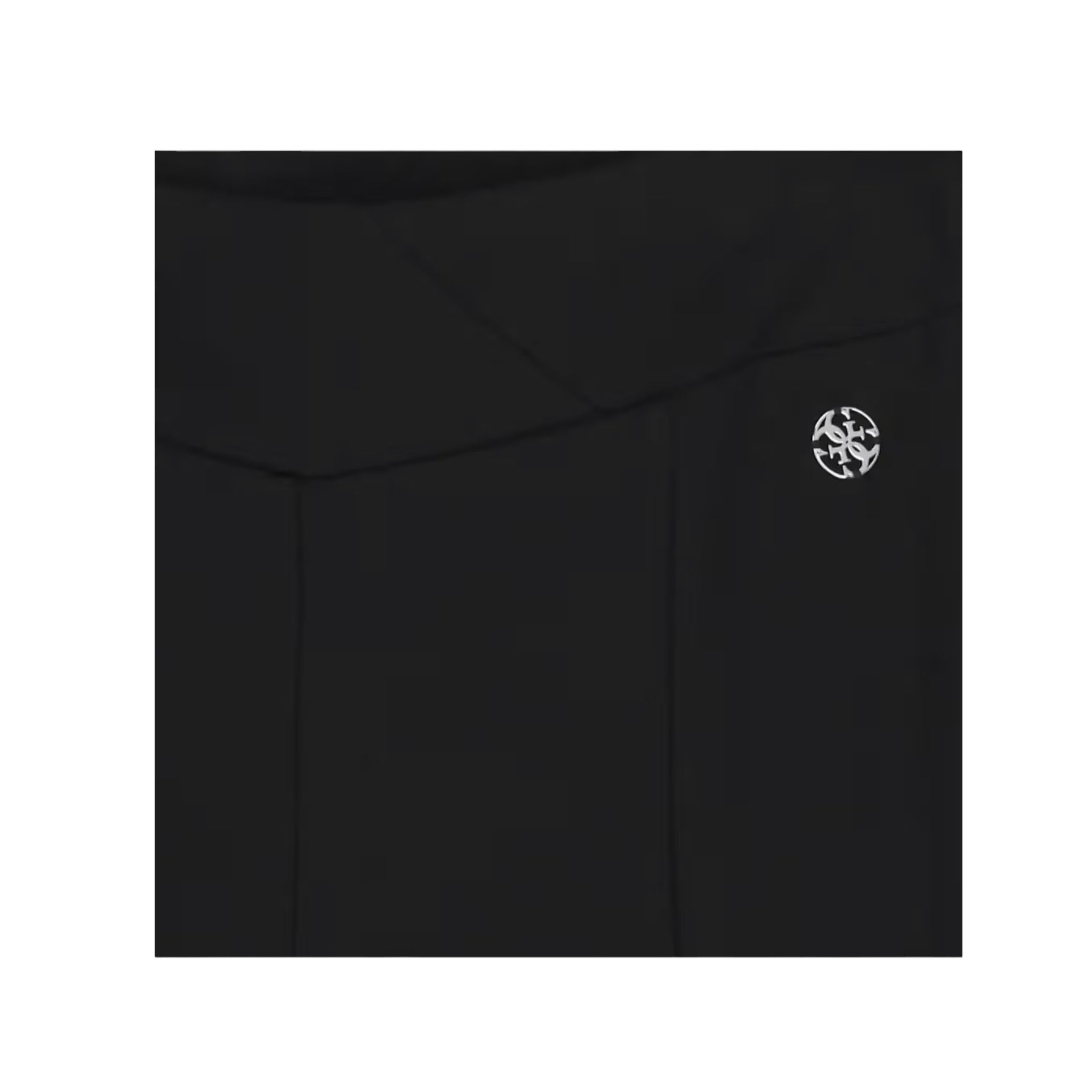 Guess Pantalone tinta unita Modello Zampa Nero per Bambina J5YB05KCY62 NERO GUESS 