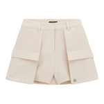 Guess Short tinta unita con Girovita Regolabile Panna per Bambina J5YD02WGHC0 PANNA GUESS 